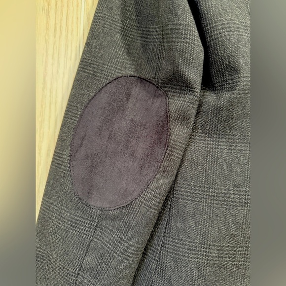 British Khaki Dark Grey Blazer Size S NWT - Picture 5 of 5